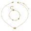 Picture of A²OTP Women's Delicate Golden Jewelry Set (Necklace + Bracelet) – Chic Minimalist Elegance – Perfect Gift