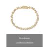 Picture of A²OTP Stylish Diamond-Studded Gold Star Bracelet- Fashionable and Sparkly Accessory - Perfect birthday/Anniversary Gift for Him/Her