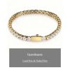 Picture of A²OTP Elegant Gold Diamond Bracelet - Sparkling Jewelry - Perfect Gift for Birthdays/Valentine's Day/Anniversaries