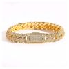 Picture of A²OTP Luxury Gold Chunky Chain Rhinestone Bracelet – A Street Style Must-Have – Perfect Gift