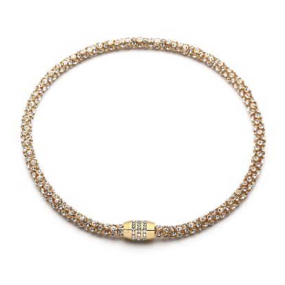 Picture of A²OTP Elegant White Gold Diamond Necklace - Sparkling Jewelry - Stylish and Versatile Accessory - Ideal Gift