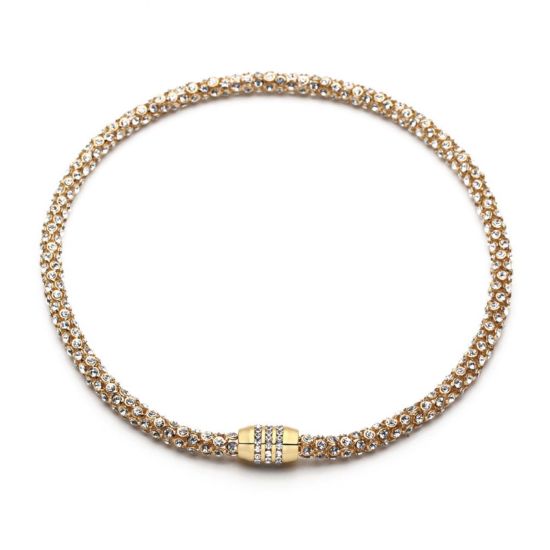 Picture of A²OTP Elegant White Gold Diamond Necklace - Sparkling Jewelry - Stylish and Versatile Accessory - Ideal Gift